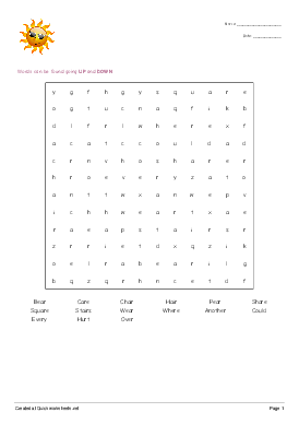 Shared Worksheet Thumbnail