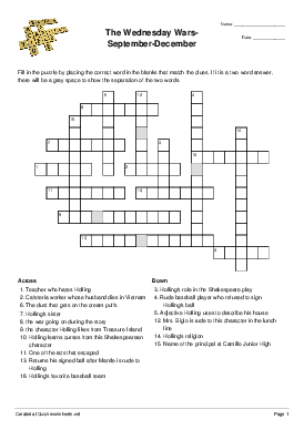 crossword puzzle escape from berlin worksheet answers