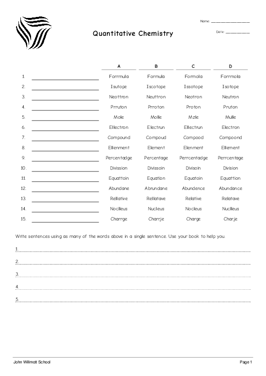 Shared Worksheet Thumbnail