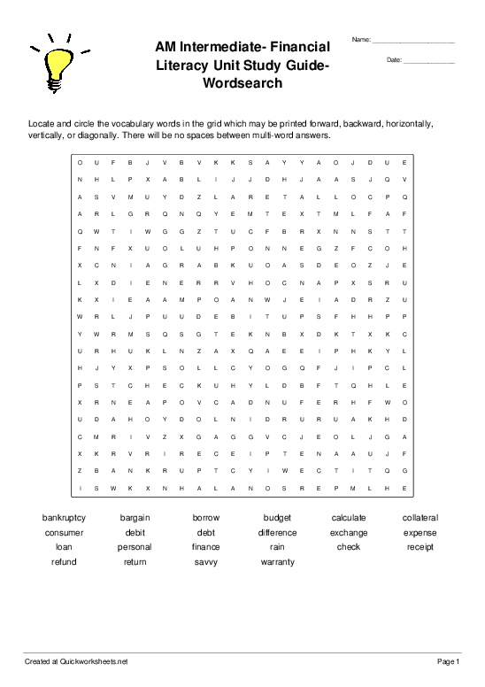 Shared Worksheet Thumbnail