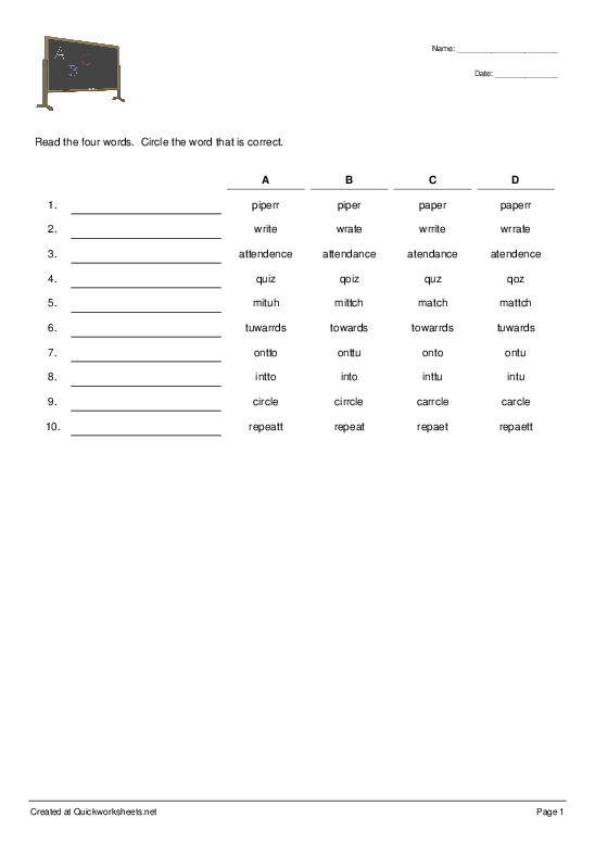 Shared Worksheet Thumbnail