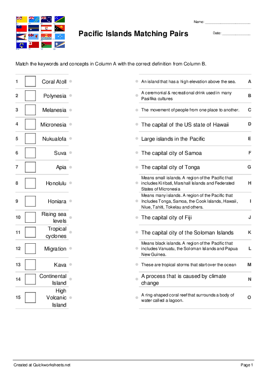 Synonyms E Matching pairs - Matching Pairs Worksheet - Quickworksheets