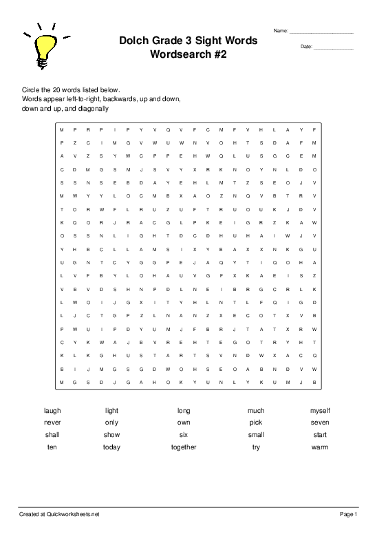 Shared Worksheet Thumbnail