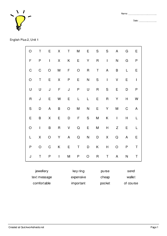 Shared Worksheet Thumbnail