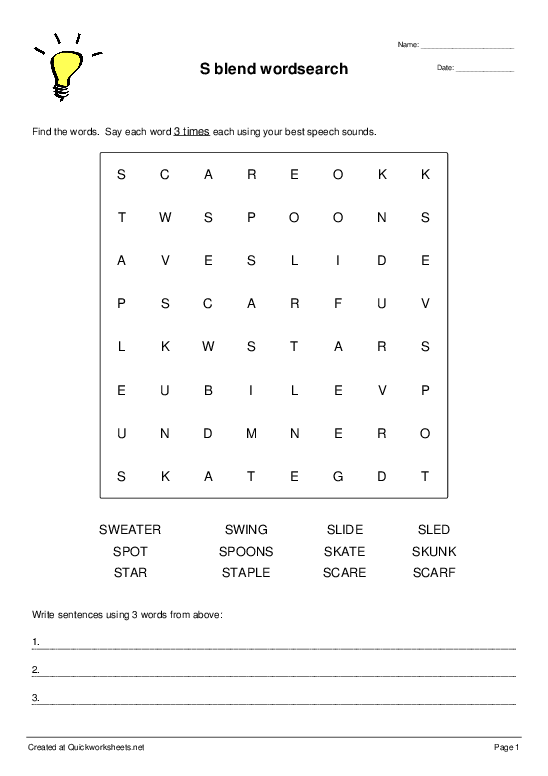 digraphs worksheets