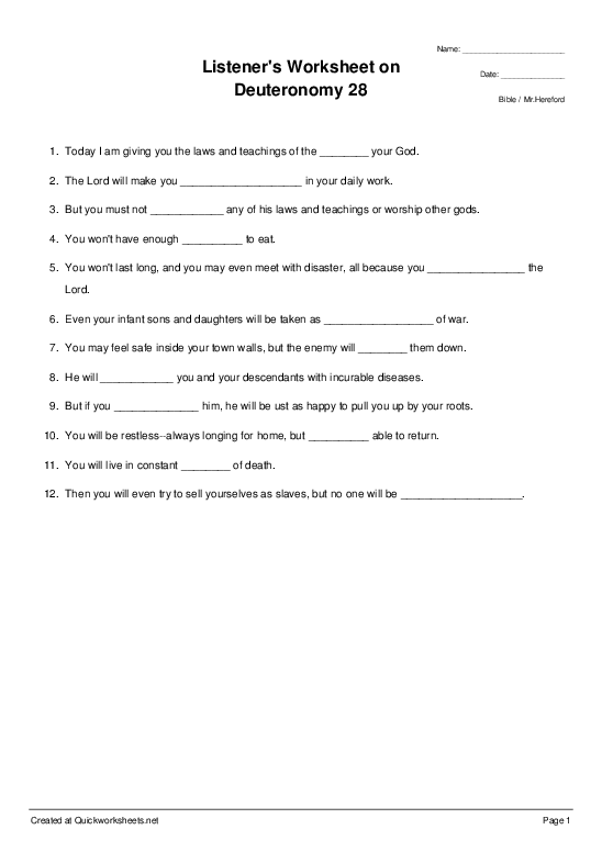 Shared Worksheet Thumbnail