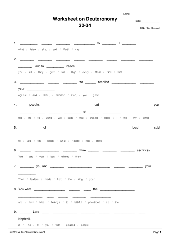 Shared Worksheet Thumbnail