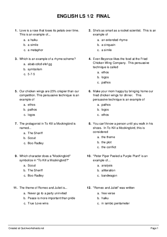 Shared Worksheet Thumbnail