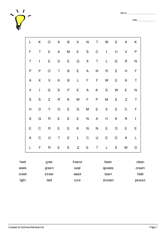 Shared Worksheet Thumbnail