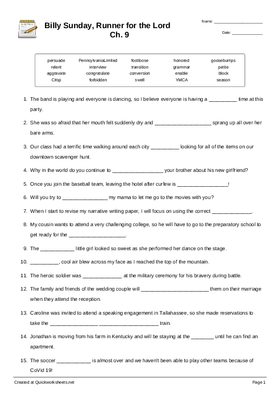 Shared Fill In The Blank Sentences Worksheet Worksheets