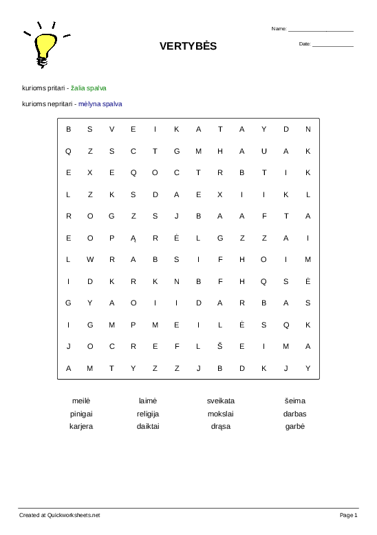 Shared Worksheet Thumbnail