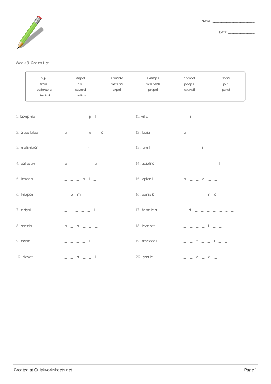 Shared Worksheet Thumbnail