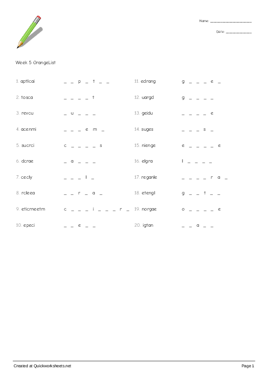 Shared Worksheet Thumbnail