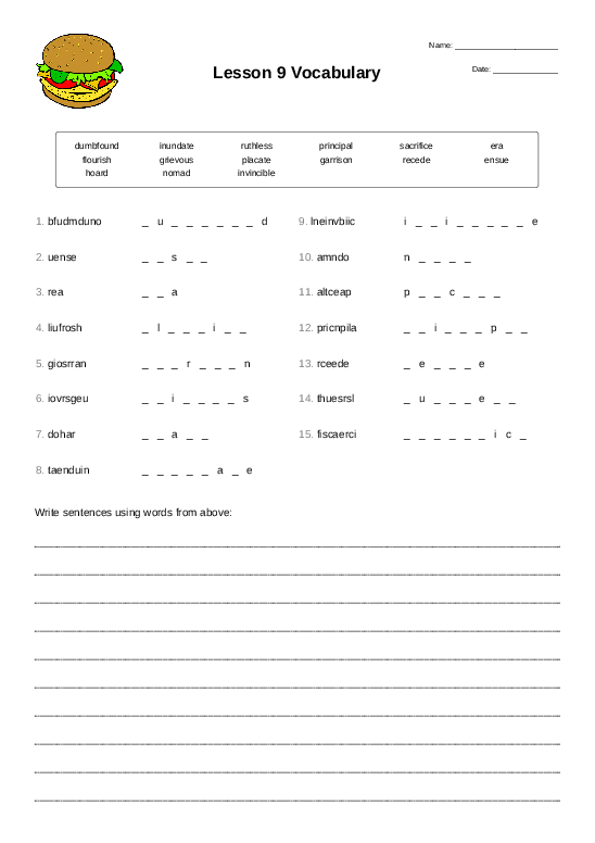 Shared Worksheet Thumbnail