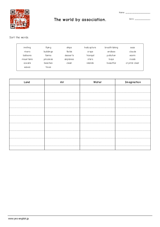 the-world-by-association-sort-into-categories-worksheet-quickworksheets