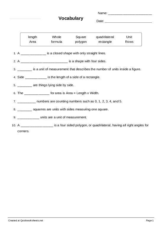 Shared Worksheet Thumbnail