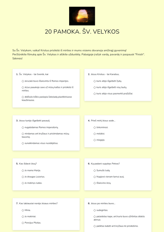LITHUANIAN Worksheets