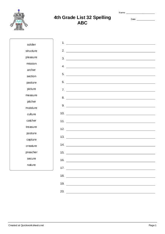 Shared Worksheet Thumbnail