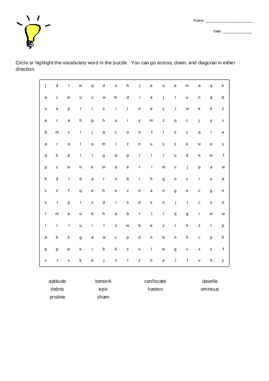 Shared Worksheet Thumbnail