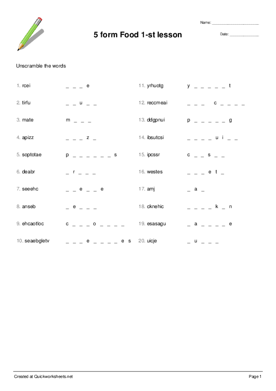 Shared Worksheet Thumbnail