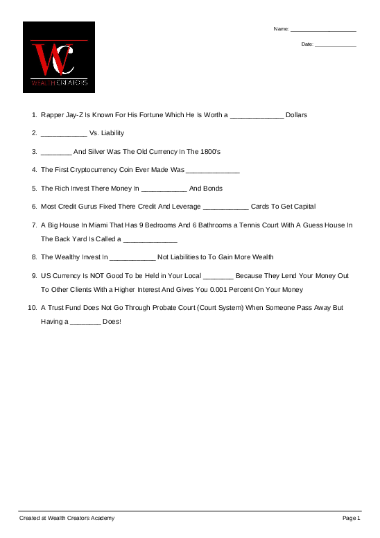 Shared Worksheet Thumbnail