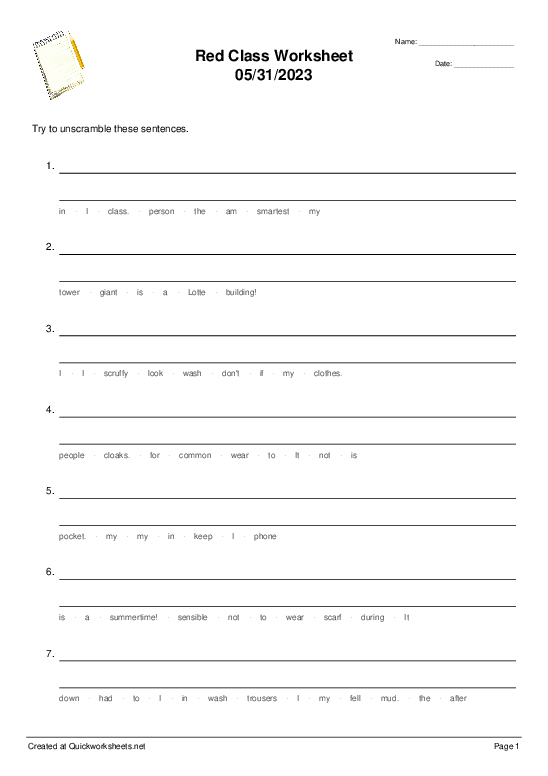 Shared Worksheet Thumbnail