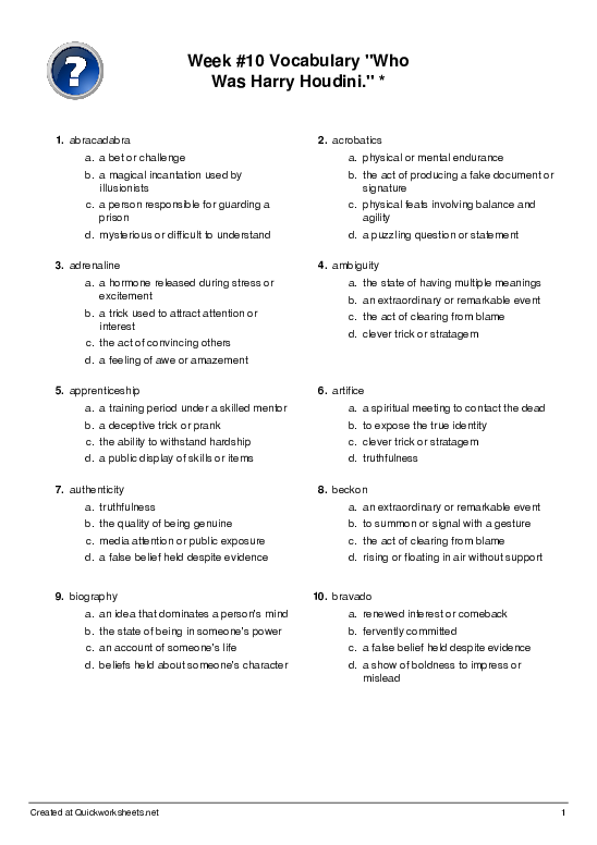 Shared Worksheet Thumbnail