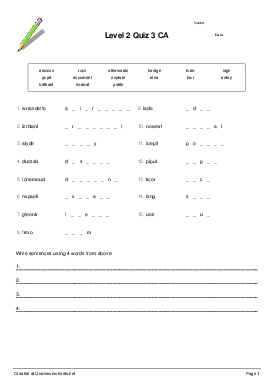 Shared Worksheet Thumbnail