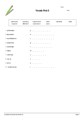 Shared Worksheet Thumbnail