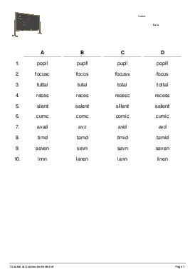 Shared Worksheet Thumbnail