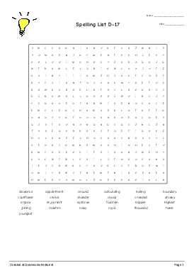 Shared Worksheet Thumbnail