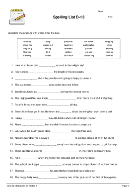 Shared Worksheet Thumbnail