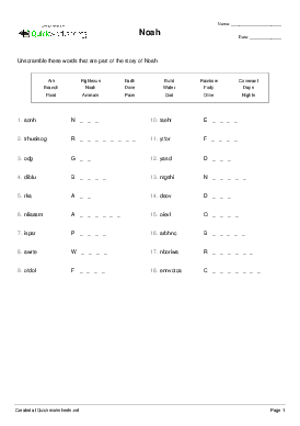 Shared Worksheet Thumbnail