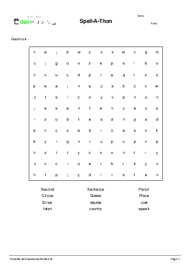 Shared Worksheet Thumbnail