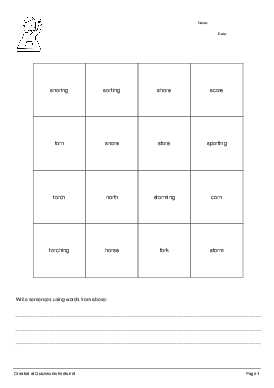 Shared Worksheet Thumbnail