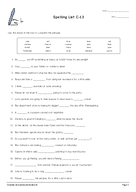Shared Worksheet Thumbnail